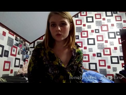 ❤️ Ung blond student från Ryssland gillar större kukar. ☑ Pornvideo at us ❌